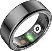 Smart Ring, Smart Ring for Women Men Heart Rate Sleep Blood Pressure Oxygen Monitor Bluetooth Health Ring Pedometer Calories Step Counter IP68 Waterproof Fitness Tracker, Black #9