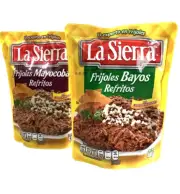 4-Pk Frijoles Mayo&Bayos Ref. Refried Beans Mayo & Bayos Style 430gr/15oz