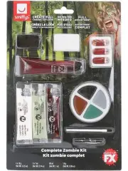 Zombie Face Paint Latex Scary Halloween Costume Make Up Latex Kit Accessory