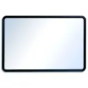 Quartet Fabric 120x90cm Oval Frameless Bulletin Board Home/Office Stationery GRY