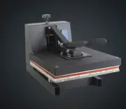 HIGH PRESSURE HEAT PRESS MACHINE 38x38cm for vinyl t shirt, sublimation ink