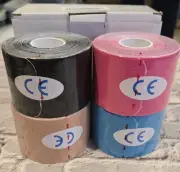 Kinesiology Mixed Color Waterproof Tape, New In Box, Sealed Packages, 4 Rolls...