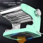 (Suction Cup 3 Knives) Suction Cup Type Household Noodle Machine Mint Green Suct