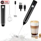 Milk Frother, Dallfoll Handheld Coffee Frother Electric Whisk,3 Gear Adjustable