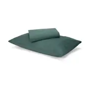 250 Thread Count Cotton Rich Sheet Set - Single Bed, Teal