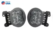 SS3 LED Fog Light Kit White SAE/DOT Fog Sport Diode Dynamics Fits 07-20 Jeep Wra (for: Jeep)