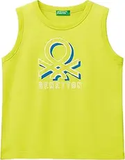 [United Colors of Benetton] Boys Canotta 3i1xgh013 Vest Yellow 12 Months, Yellow, 12 Months