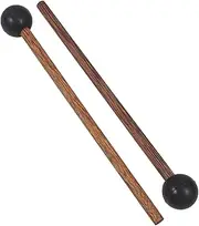 GREENADSCAPE 1 Pair Wood Handle Xylophone Mallets Portable Drumsticks for Tongue Drums Music Instrument Mallets for Beginners Professionals present for Music Lovers
