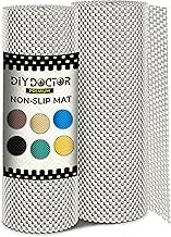 DIY Doctor - 2X Anti Slip Gripper Rolls (190 x 30cm) - Rug Gripper - Anti Slip Rug Underlay - Rug Grippers for Laminate Floor - Carpet Grippers - Non Slip PVC Matting - Shelf Drawer Liner Cream