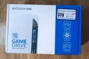 Avolusion PRO-T5 6TB USB 3.0 External HDD PS5 WHITE 2YR WARRANTY Top Model PS 5