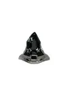 Sterling Silver 925 European Enamel Anime Black Wizard Star Hat Character Charm