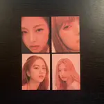 BLACKPINK 官方周邊 KILL THIS LOVE 空專 傷妝卡 小卡 貼紙