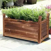 GREENYHAVEN Raised Garden Bed Flower or Vegetable Planter Window Mounted Plant Box