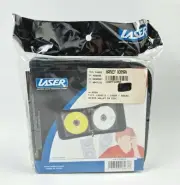 Laser CD DVD Blu Ray 24 Disc Wallet Storage New And Sealed Black Zip Up
