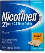 Nicotinell Step 1 21mg 7 Patches