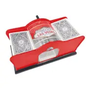 1-2 Deck Manual Card Shuffler Portable Poker Shuffler For Home Party Poker Game