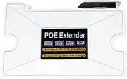 Lnqwhduu POE Extender 1 T0 2 Port 10/100M Multilevel IP POE Extender 300 Meters Cat5/5E/6 Ethernet Transmit Data IEEE802.3af