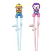EDISON Pororo the Little Penguin Training Chopstick Step 1 Kids Left Right 2set