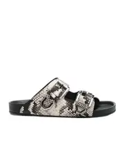 Animal pattern slippers 36,37,38 Black