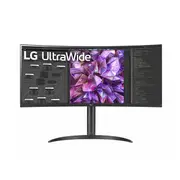 LG 34In 34Wq75C Ultrawide Qhd Curved 3440X1440 1000R 5Ms Hdr10 Monitor