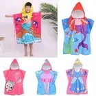 With Hooded Hooded Cloak Washcloth Poncho New Beach Towel Summer