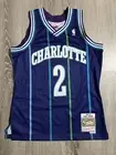 Mitchell & Ness Larry Johnson Charlotte Hornets Swingman Jersey Size Medium NWT