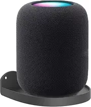 ZahoTse For Apple Homepod 1/Homepod 2 Holder, Apple Homepod Wall Mount Stand, Homepod 2 Holder Accessories with Integrated Cable Management, Smart Home Speaker Accessories Rack (Black, JT01) 2 Pieces