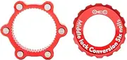 Bike Rotor Centerlock Adapter - Cycling Brake Center Lock | 6 Bolt Adapter Rotor Centerlock for Mountain Bikes Dirtbikes and Bicycles