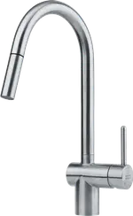 Franke Leda Neo Gooseneck Pull Down Tap - Stainless Steel