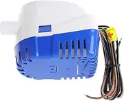 Submersible Boat Bilge Water Pump 12v 1100gph Non-Automatic Marine Electric Bilge Pump for Ponds, Pools, Spas Silent, Boat Caravan RV Submersible (Automatic 750GPH Pump- 3/4" Outlet)