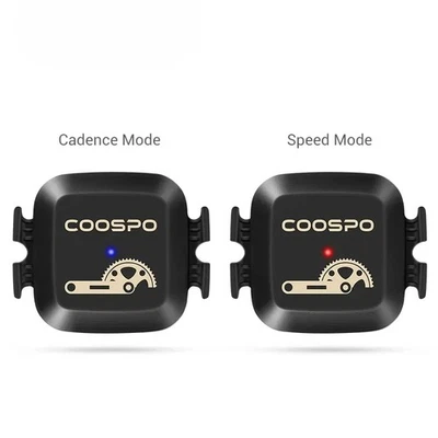 Cadence and Speed Sensor Dual Mode Rpm Monitor Bluetooth ANT+ for Bike Computer