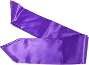 [COLLBATH] 182cm Satin Graduation Stole Honor Shawl for University Graduates Academic Sash Unisex Adult Solid Color Custom Grad Scarf