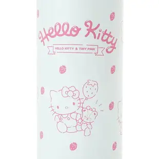 大賀屋 日貨 Hello kitty 兩用 不鏽鋼水壺 保溫瓶 保溫 保冰 水壺 不鏽鋼 凱蒂貓 正版 L00010875