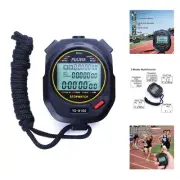 Timer Lap Split Digital with Clock Calendar Alarm, Large Display for Sports C...