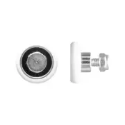Rolltrak 25mm Acetal Convex Roller With Threaded Stud Sliding Door Hardware
