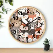 Animal Clock - Cute Kids Room Wall Decor