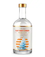 Sans Bar St Barts Sunrise (Triple Sec Substitute)
