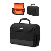 Bartender Kit Bag, Portable Travel Carrying Bag with Rubber Handle for Black