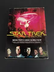 1979 TOPPS STAR TREK THE MOTION PICTURE WAX BOX (FROM A SEALED A SEALED CASE)