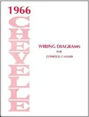 1966 66 CHEVELLE/SS WIRING DIAGRAM MANUAL
