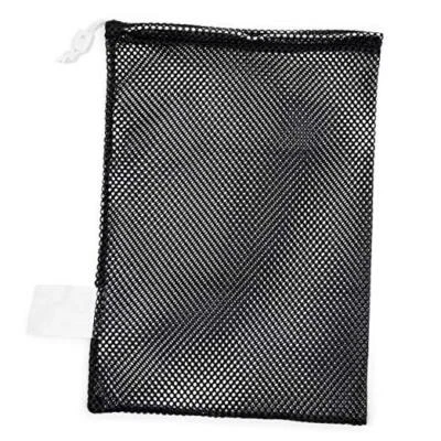 Mesh Sports Equipment Bag 12" X 18" Black