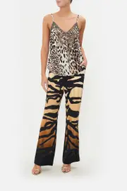 V-NECK BIAS CAMI COOL FOR CATS