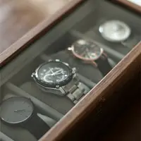 在飛比找樂天市場購物網優惠-實木手錶收納盒 質感展示盒 木質手錶展示盒 機械錶收納盒 手