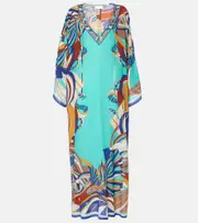 [Camilla] Camilla Printed silk kaftan One Size multicoloured