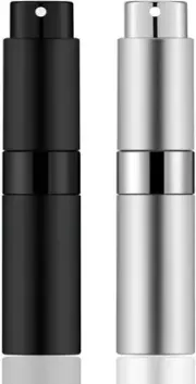 8ml Travel Perfume Atomiser Refillable, 2 PCS Mini Refillable Perfume Bottle