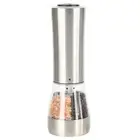 Electric Salt and Pepper Grinder Set, Refillable 2 in 1 Electric Salt and9934