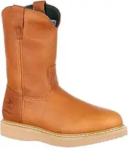 [Georgia Boot] Mens Georgia Wedge Wellington Work Boot-M G5353 Brown Size: