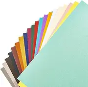 Gartful Shimmer Cardstock Paper 120 Sheet, Pearlescent Card Stock 8.5x11 inch - 20 Assorted Color - 90lb-250gsm, Craft, Scrapbook, Party Decor, Cover, Gift Wrapping, Wedding Invitation, Birthday Card