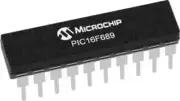 Microchip PIC MICROCONTROLLERS 22Pcs 8bit 20MHz 256B 20-Pin PDIP PIC16F689-I/P