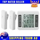 Digital Fridge Thermometer with Indoor/Outdoor Alarms & LCD Screen